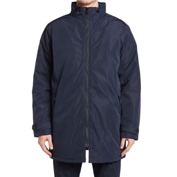 Perry Ellis Navy modern portafolio coat size XL - Picture 2 of 3
